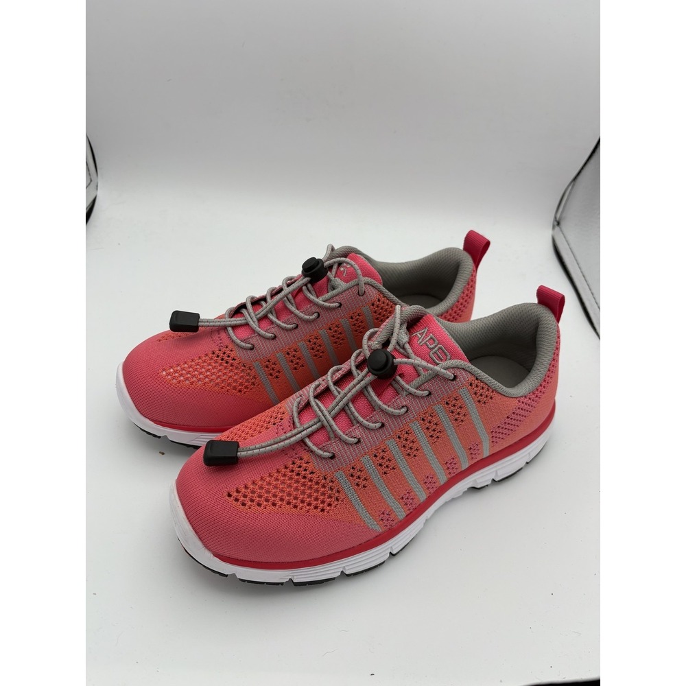Apex‎ Shoes Womens Size 6W Pink Mesh Lightweight Running Walking Sneakers A7200